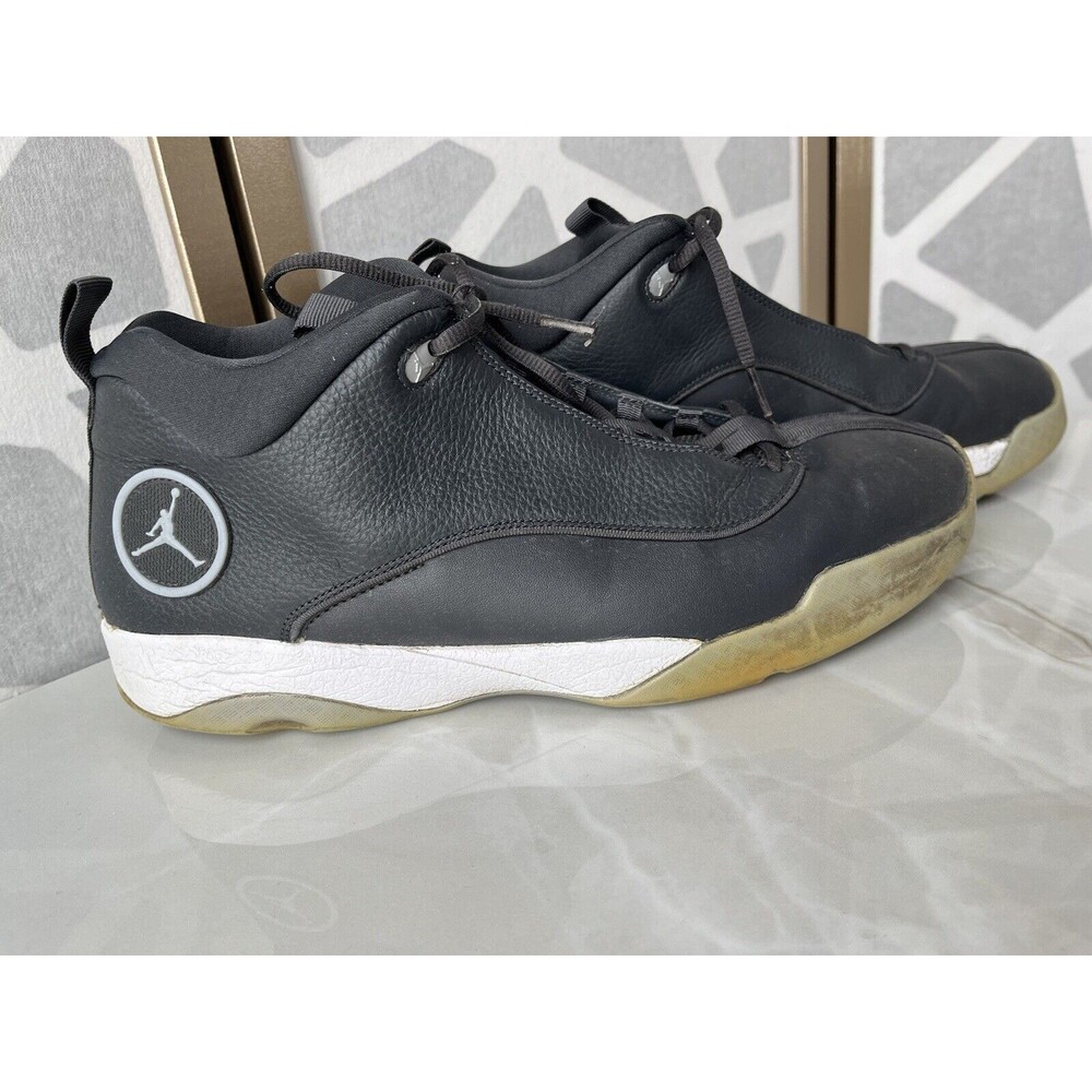 Vtg Jordan Jumpman Pro Quick Sneakers-Anthracite 932687-004 Men Sz 14 Shoes - Picture 2 of 10